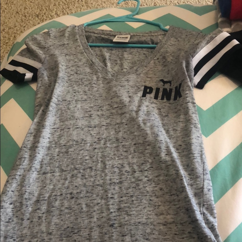 Victoria’s Secret Pink extra small gray v neck